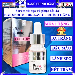  Serum tái tạo và phục hồi da EGF serum Dr.lavic chính hãng tinh chất step 3 drlavic lành sẹo lõm vết thương trắng da tốt 
