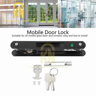 Khoá cửa lùa 2 mặt nhôm xingfa - Khoá âm cửa lùa xingfa cao cấp