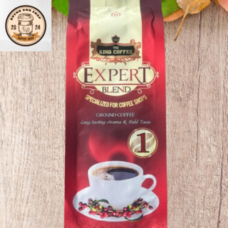 Cà Phê Rang Xay King Coffee Expert Blend 1 – Gói 500g Đậm Đà Thơm Ngon