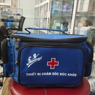 Túi Cứu Thương Y Tế Flamingo Màu Xanh