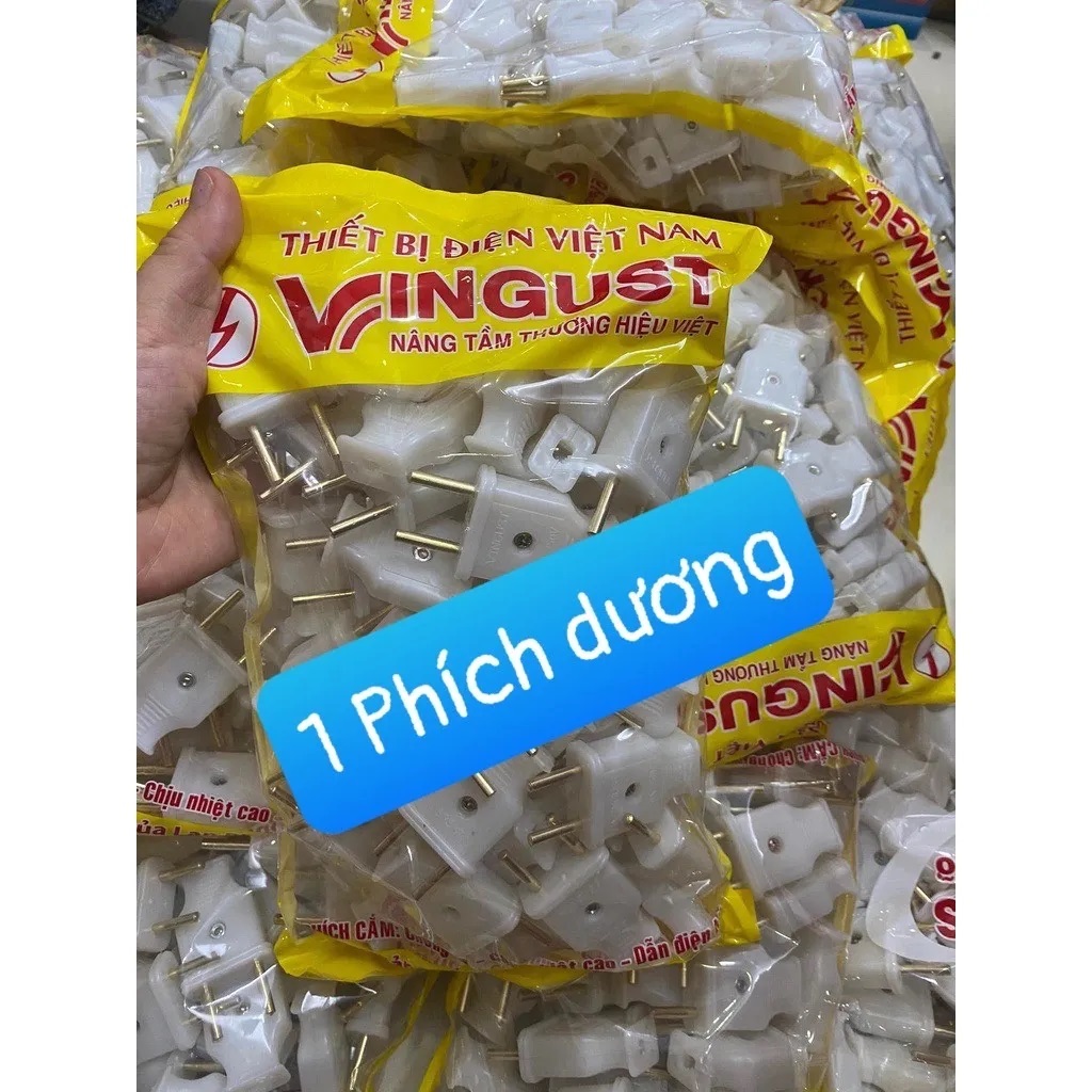 Combo gói  50 Phích dương cắm điện, phích đực cắm điện hàng đẹp_ (SỈ TOÀN QUỐC)