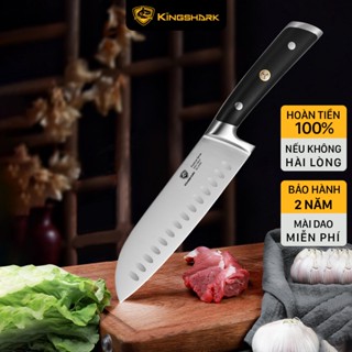 Dao bếp thái đa năng cao cấp, cắt thịt cá, rau củ sắc bén - Kingshark Premium Series PB11
