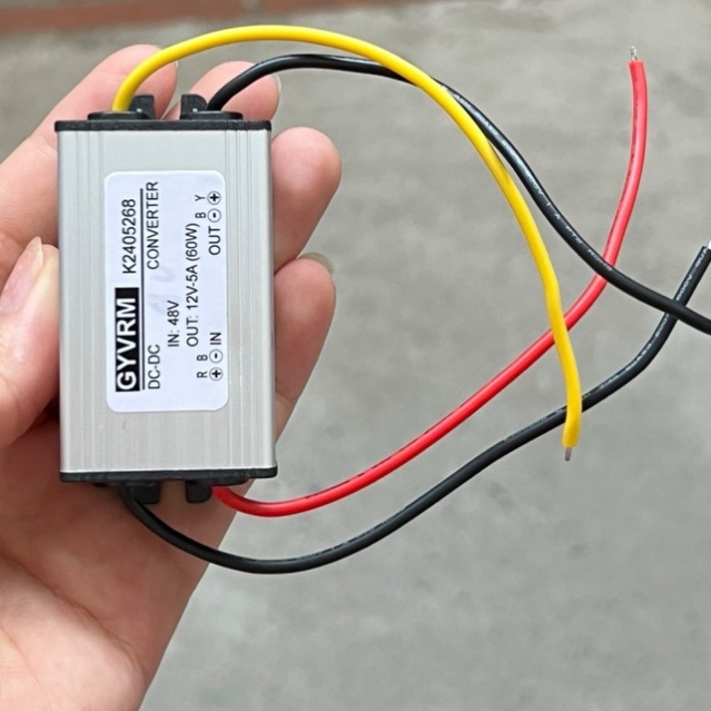 hạ áp DC 48v xuống DC 12v 5a 60w