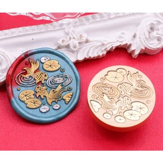 Dấu đồng đóng sáp niêm phong châu Âu Wax Sealing