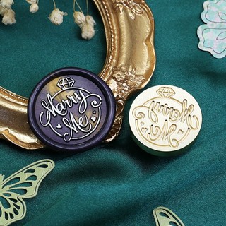 Dấu đồng đóng sáp niêm phong châu Âu Wax Sealing