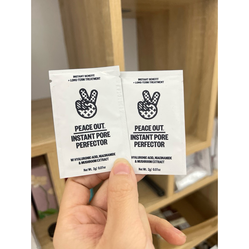 [Sample 2g] Mẫu thử Peace Out Instant Pore Perfector cấp ẩm sáng da