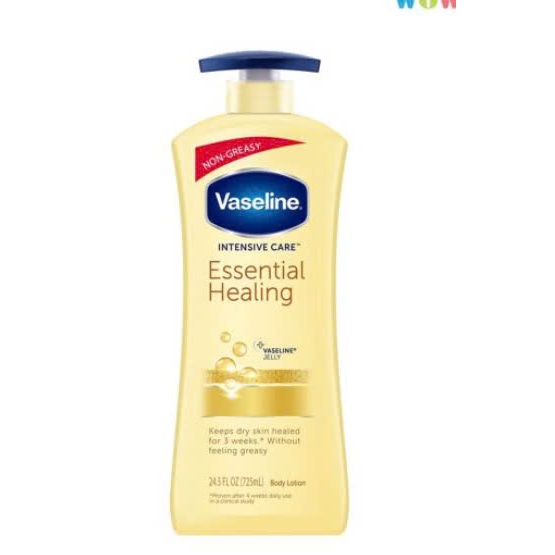 Sữa dưỡng thể Vaseline Intensive Care - Deep Restore 725ml (Vàng)