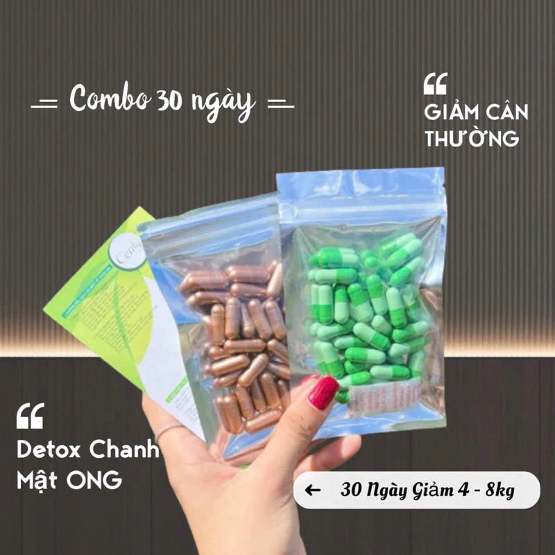 GIẢM CÂN THƯỜNG TẶNG KÈM DETOX CHANH MẬT ONG