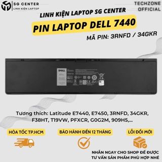 Pin Dell Latitude 7440 E7440 E7450 ZIN MÃ 3RNFD 34GKR 47W - 54W| BH 6 THÁNG LỖI 1 ĐỔI 1