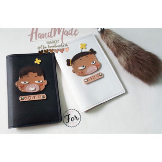 (chat chốt tên-chọn màu) Vỏ hộ chiếu Quỳnh aka, passport cover, bọc hộ chiếu, bao da hôn chiếu