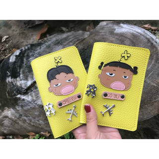(chat chốt tên-chọn màu) Vỏ hộ chiếu Quỳnh aka, passport cover, bọc hộ chiếu, bao da hôn chiếu