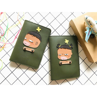 (chat chốt tên-chọn màu) Vỏ hộ chiếu Quỳnh aka, passport cover, bọc hộ chiếu, bao da hôn chiếu