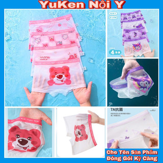 Combo 4 Quần Lót Cao Cấp Dành Cho Bé Gái-Chất Liệu Thun Lạnh Dạng Lưới Thông Thoáng,An Toàn Phù Hợp Cho Các Bé
