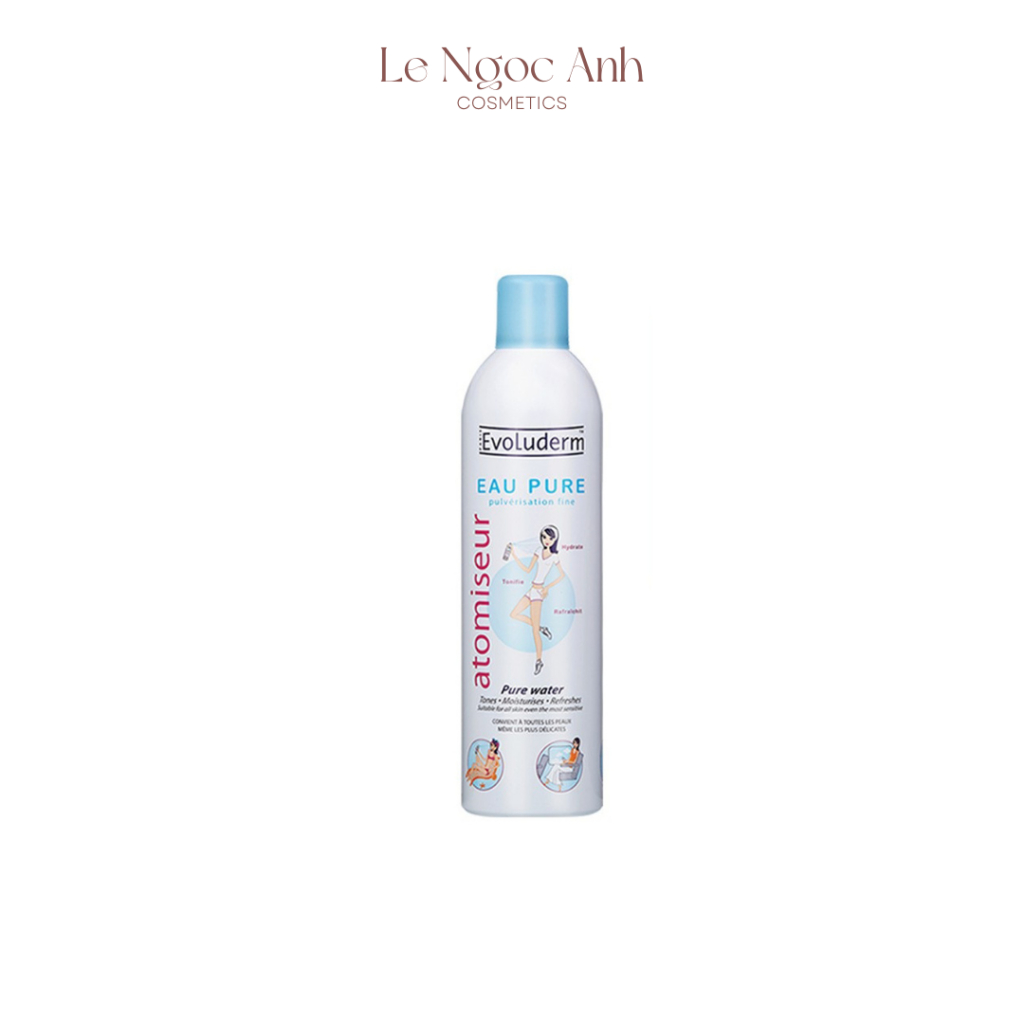Xịt khoáng Evoluderm Eau Pure 400ml