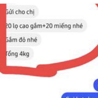 Cao gắm đỏ lọ 100gr  xịn nhất