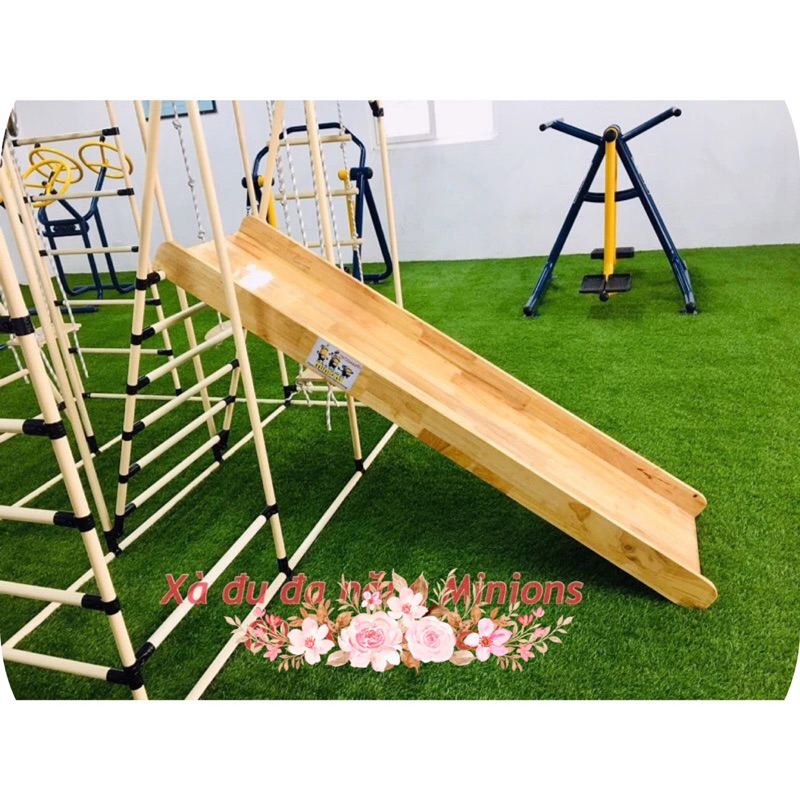 Cầu Trượt Gỗ Size Dài 1,8m(Ko bao gồm khung)