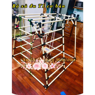 Bộ xà đu đa năng hình thang T1 (Dành cho các bé từ 0>6 Tuổi)