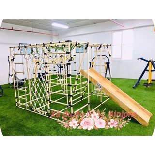 Cầu Trượt Gỗ Size Dài 1,8m(Ko bao gồm khung)