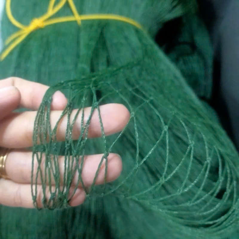 Cuộn 50m Dài Lưới Rào Gà Vịt,Lưới Giàn Cây Leo Mắt Nhỏ Màu Xanh Rêu