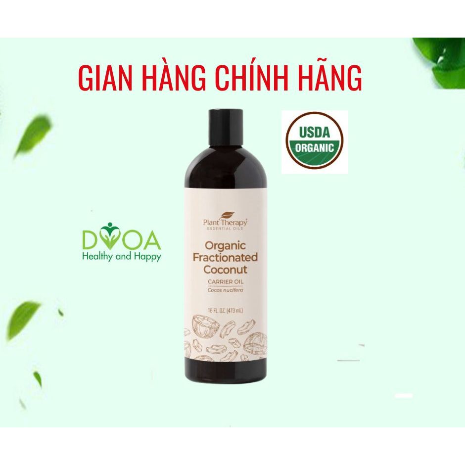 Dầu dừa phân đoạn hữu cơ coconut PlantTherapy