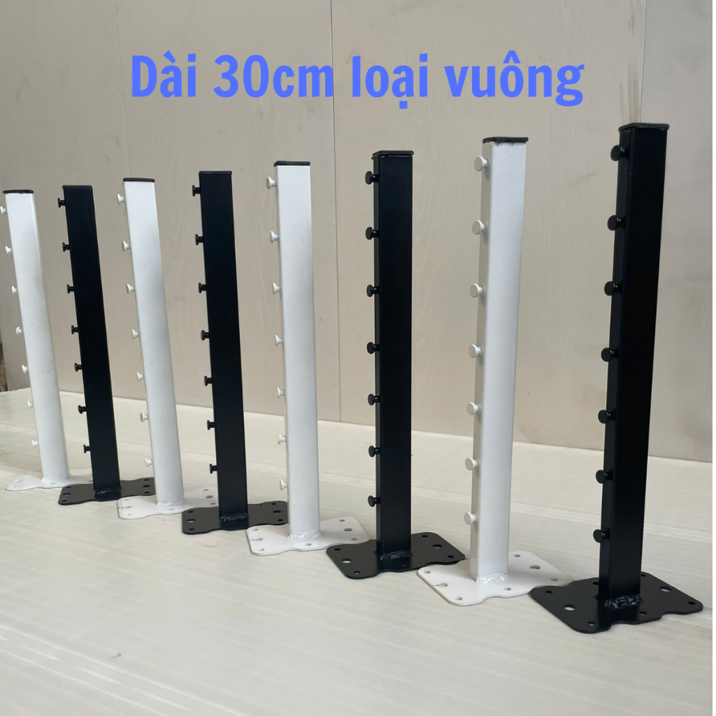 Sào treo quần áo gắn tường , kệ treo quần áo bắn tường ngang 1m2 , 60cm , 30cm sơn tĩnh điện Nano
