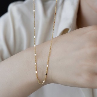 Dây Chuyền, Vòng Cổ Titan Không Đen Gỉ Trơn Basic | CHOU ACCESSORIES |