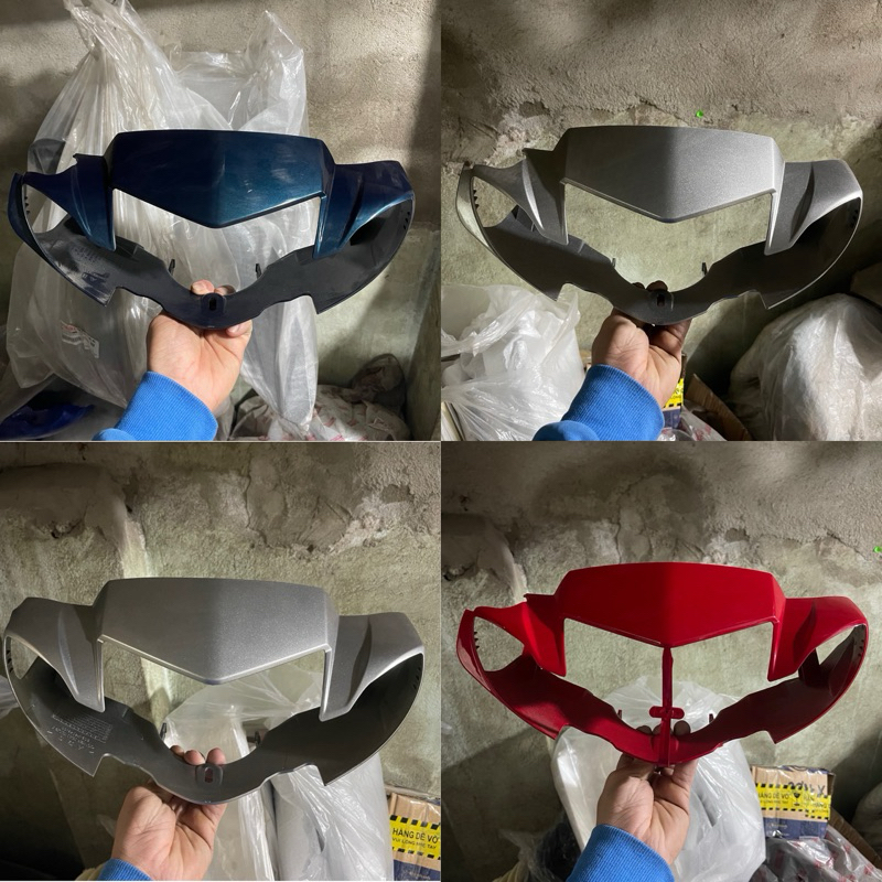 Ốp Đầu, Bàn Thờ Xe Máy Sirius Đời Đầu (Pha Bóng 2 Chân) - Nắp Trước Tay Lái Xe Máy Sirius Pha Nhỏ - 