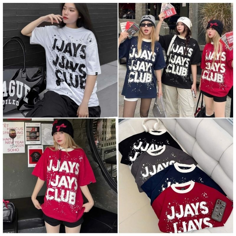 Áo Phông Vải Cotton  Cao Cấp  -- áo JJAYS CLUB-QUẦN ÁO GƠN PHỐ