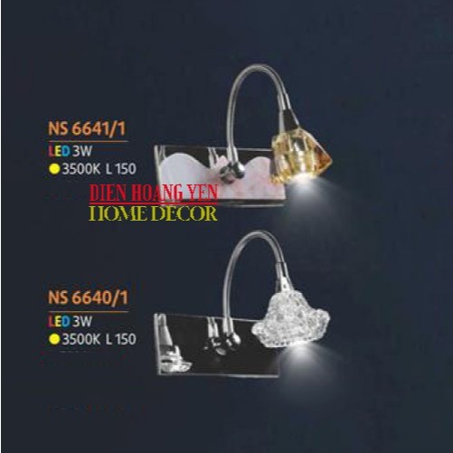 ĐÈN SOI TRANH LED cần bẻ được led sáng vàng 150mm
