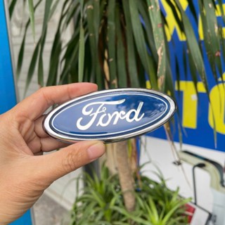 Logo FORD dán cốp sau xe FORD Ecosport, kích thước 11,5cm*4,5cm - Otobayhaiphong
