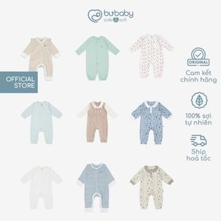 Tổng hợp Bộ Body, Bodysuite cho bé sơ sinh 0-12 tháng sợi thiên nhiên mềm mại | Quần áo BU Baby chính hãng
