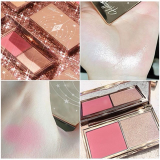 Bảng má hồng + bắt sáng Charlotte Tilbury Mini Hollywood Blush & Glow Palette