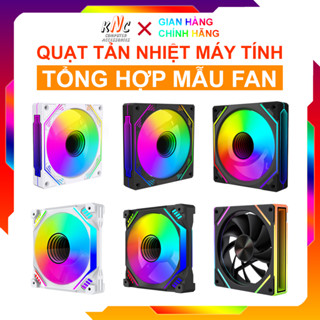 [Mua 5 Tặng 1] Quạt Tản Nhiệt, Fan Led, Fan Case, Fan RGB Vô Cực Y1 12cm Đồng Bộ Hub Coolmoon