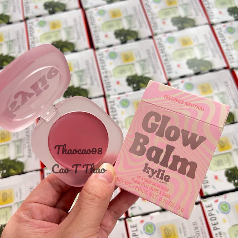 (Thanh ly vỏ xấu) Má hồng Kylie - Lip & Cheek Glow Balm