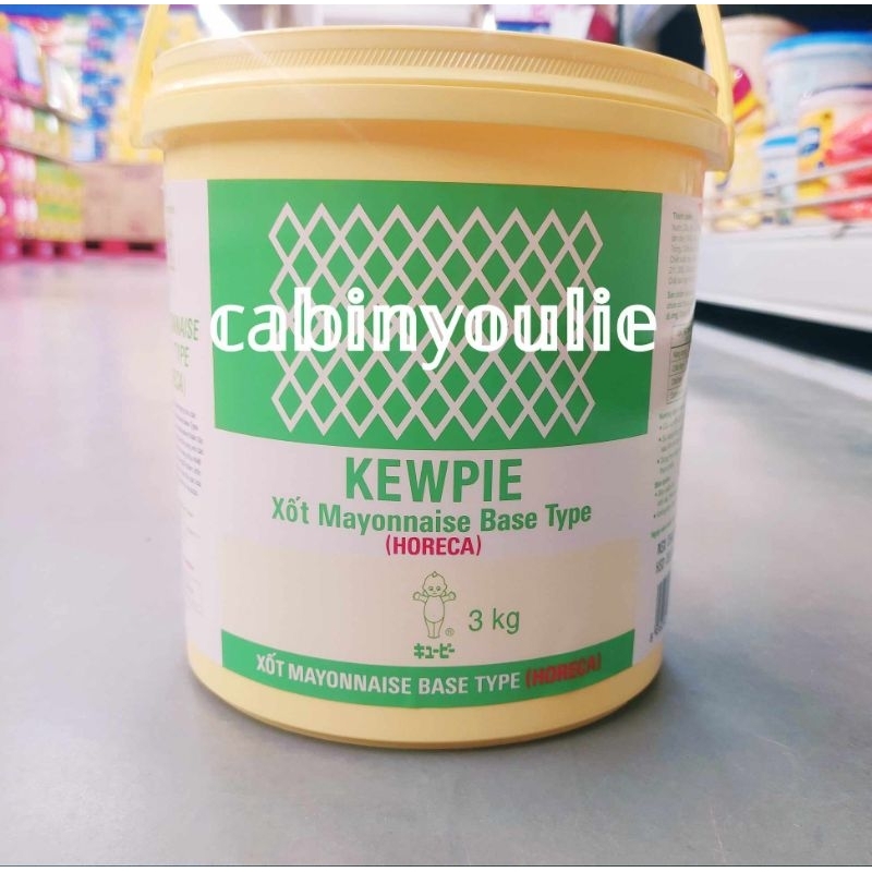 Xốt Mayonnaise Kewpie 3KG Cabinfinefoods