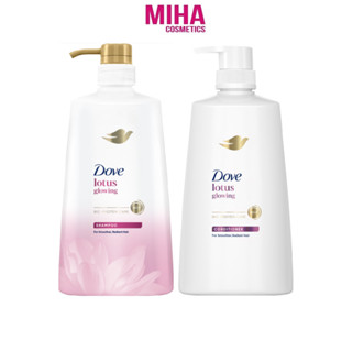 Dầu Gội Hoặc Dầu Xả Hoa Sen Nhật Bản Óng Mềm Tự Nhiên DOVE Nourishing Secrets