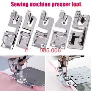01 Chân vịt cuốn biên 3mm, 4mm, 6mm cho máy may gia đình