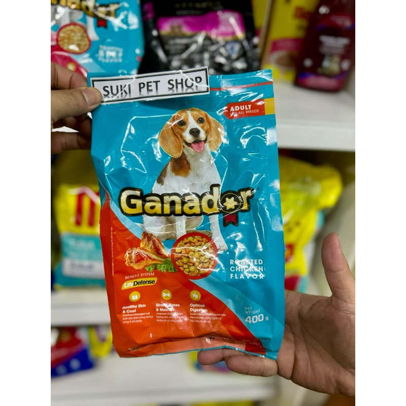 GANADOR ADULT ( túi 400g nguyên seal ) - Thức ăn hạt dành cho chó trưởng thành - hàng chính hãng date xa