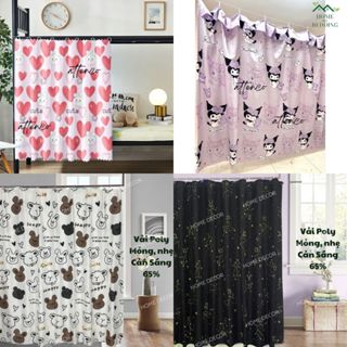 RIDO RÈM CỬA NGĂN PHÒNG CHE NẮNG CÓ MÓC TREO SẴN (INBOX ĐỂ ĐẶT KÍCH THƯỚC THEO YÊU CẦU)