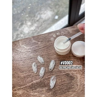 Gel gạo làm vân đá nail