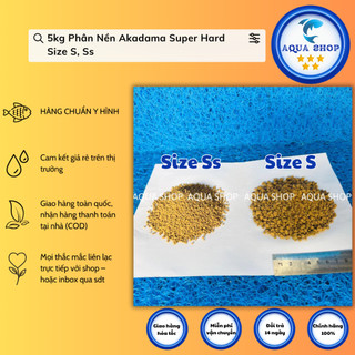 5kg Phân Nền Akadama Super Hard  Size S, Ss