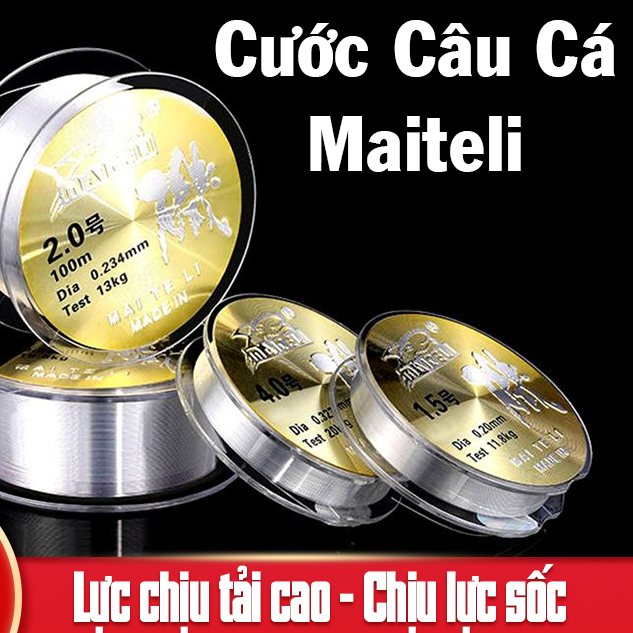 cước câu cá tàng hình cước hộp sắt dây câu cá siêu vip 100m siêu bền