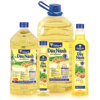 Dầu Đậu Nành Tường An Premium 1 Lít / 2 Lít / 5 Lít để chiên giòn, cho món ăn thơm ngon khó cưỡng