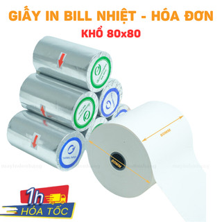 10 Cuộn giấy in bill nhiệt K80