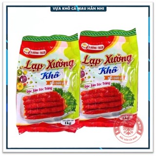 Lạp Xưởng Khô Thịt Heo (Loại Dài) Lương Trân - Mai Quế Lộ Nhiều Thịt - Đặc Sản Sóc Trăng - Vựa Khô Hân Nhi Cà Mau