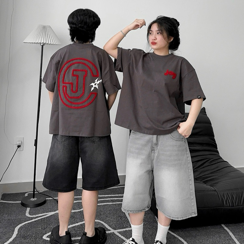 CICI TEE BOXY - Áo thun cổ tròn form rộng nam nữ unisex màu ĐEN/TRẮNG/XÁM CHÌ 🖤 Áo phông boxy Brand Jaystoree | BigBuy360 - bigbuy360.vn
