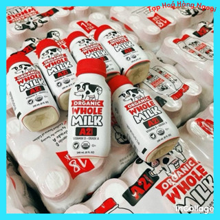   Air Sữa tươi Organic whole milk A2 nội địa Mỹ 237ml 