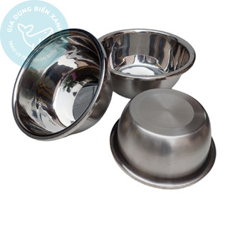  Thau chậu inox sâu lòng JERRY size từ 18cm đến 40cm - Âu inox sâu lòng JERRY 