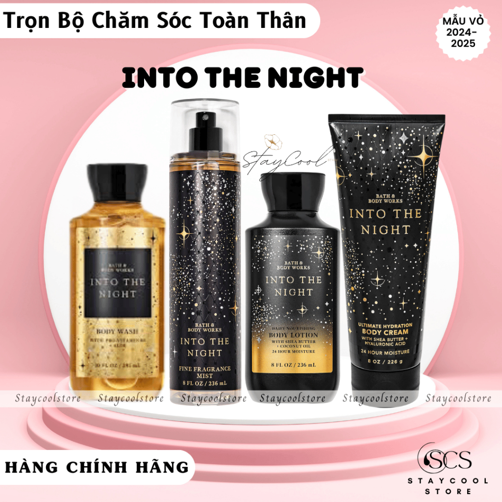 🌸[BILL Mỹ] Xịt thơm 𝐈𝐧𝐭𝐨 𝐓𝐡𝐞 𝐍𝐢𝐠𝐡𝐭 236ml