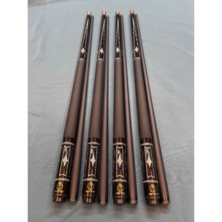 [Gậy phủ carbon]Gậy Bi a, Gậy Bida  HCTQ kim cương chơi lỗ/lip, tay bọc cao su - Aileex - Bàn và Phụ kiện Bi a.